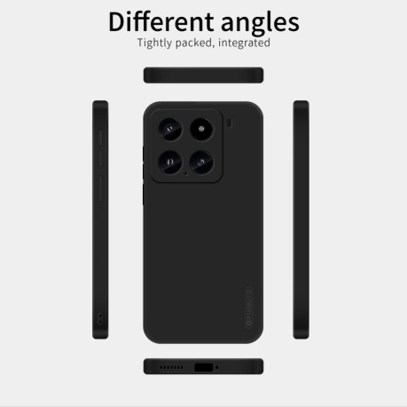 Противоударный чехол PINWUYO Sense Series для Xiaomi 15 - зеленый