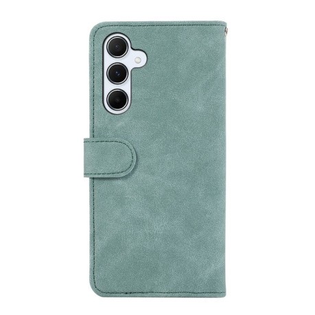 Чохол-книжка ABEEL Color Block Magnetic RFID Leather  для Samsung Galaxy A26 5G - Cyan-Pink