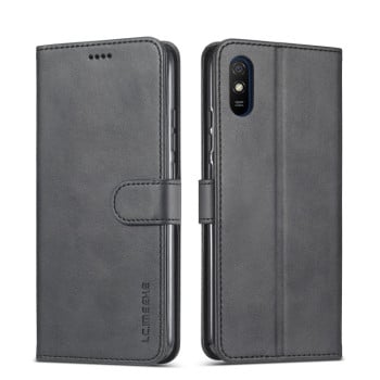 Чохол книжка LC.IMEEKE Calf Texture Xiaomi Redmi 9A - чорний