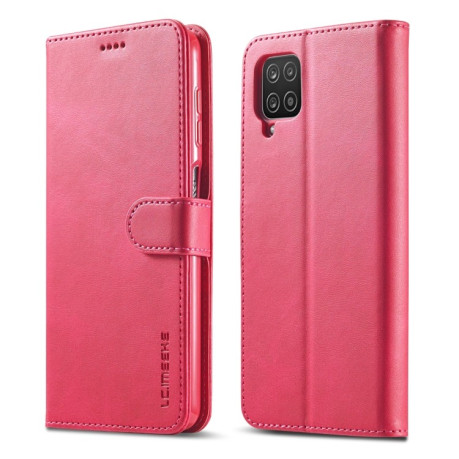 Чехол книжка LC.IMEEKE Calf Texture на Samsung Galaxy M53 5G - красный
