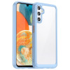 Противоударный чехол Colorful Acrylic Series для Samsung Galaxy A14 4G - голубой