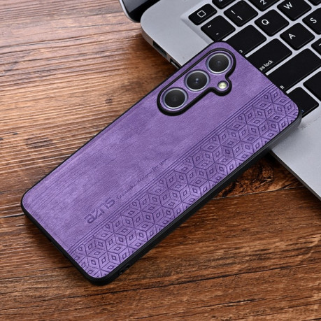 Противоударный чехол AZNS 3D Skin Feel для Samsung Galaxy S25 5G - фиолетовый