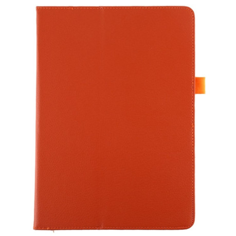 Чехол-книжка Litchi Texture для iPad 10.5 / iPad 10.2 2021/2020/2019 - оранжевый
