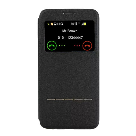 Чехол-книжка Display ID для Samsung Galaxy S7 Edge / G935 - черный