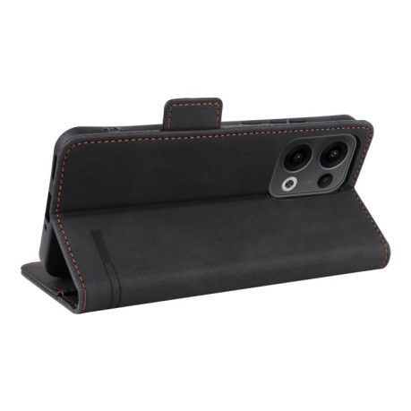Чохол-книжка Magnetic Clasp Flip для OPPO Reno13 Pro - чорний