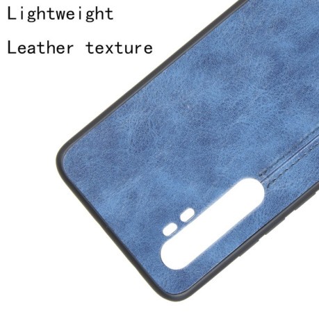 Удароміцний чохол Crocodile Texture на Xiaomi Mi Note 10 Lite - синій