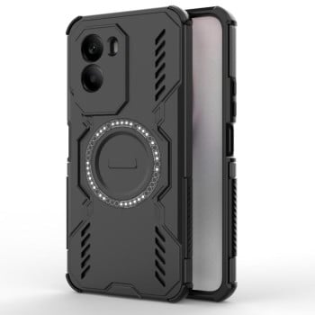 Протиударний чохол Butterfly Armor з MagSafe на Xiaomi Poco M7 4G 169mm - чорний