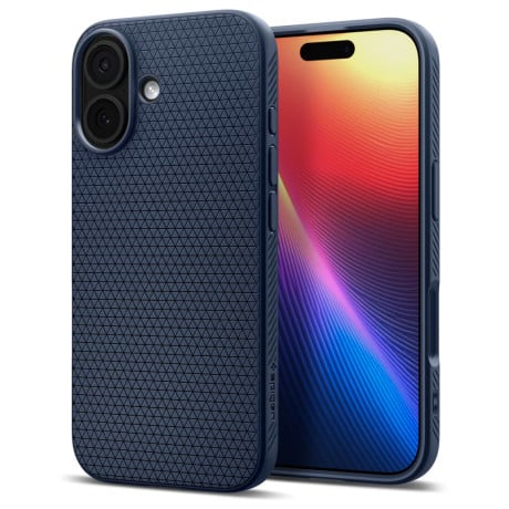 Оригинальный чехол Spigen Liquid Air на iPhone 17 - Blue