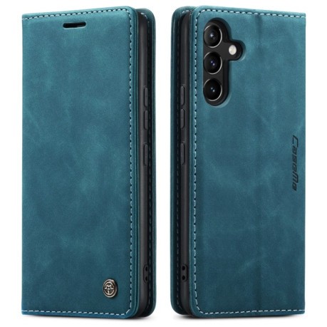 Кожаный чехол CaseMe-013 Multifunctional на Samsung Galaxy A54 - синий