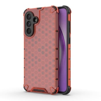 Противоударный чехол Honeycomb на Samsung Galaxy A36 5G - красный