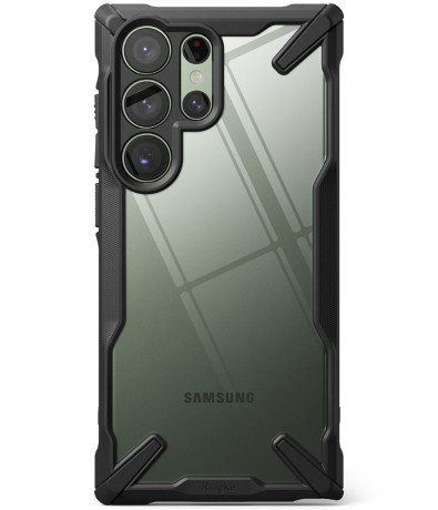 Оригінальний чохол Ringke Fusion X Design durable для Samsung Galaxy S23 Ultra - Black