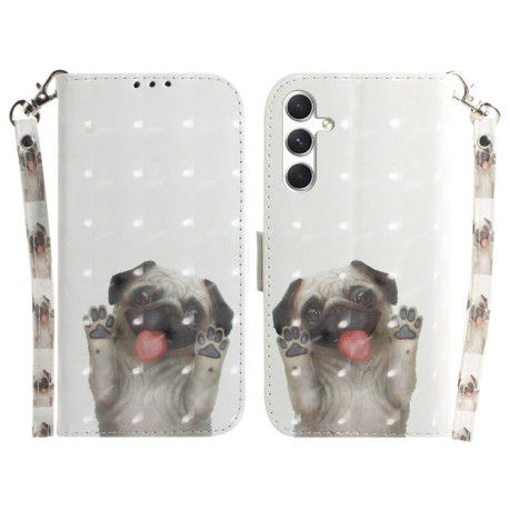 Чохол-книжка 3D Painting для Samsung Galaxy S25+ 5G - Pug