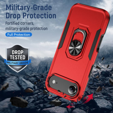 Противоударный чехол Heavy Duty Armor для iPhone Air - красный