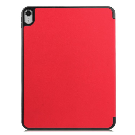 Чехол-книжка Custer Texture with stylus holder на iPad Air 10.9 2022/2020 - красный