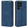 Чохол-книжка Retro Skin Feel Business Magnetic на Samsung Galaxy S24 Ultra 5G - синій