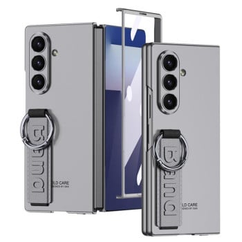 Противоударный чехол GKK Integrated Ultra-thin Side Wristband для Samsung Galaxy Fold 7 5G - серый