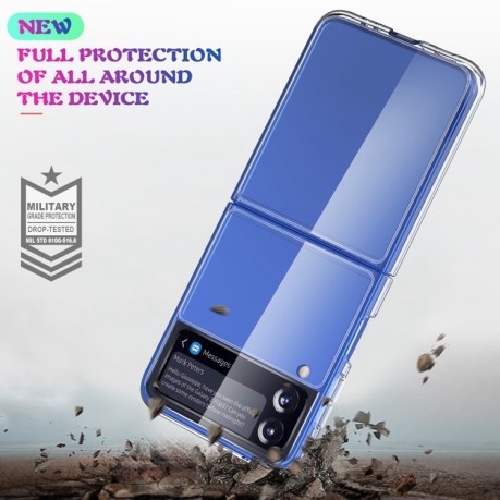 Противоударный чехол Acrylic для Samsung Galaxy Z Flip3 5G - прозрачный
