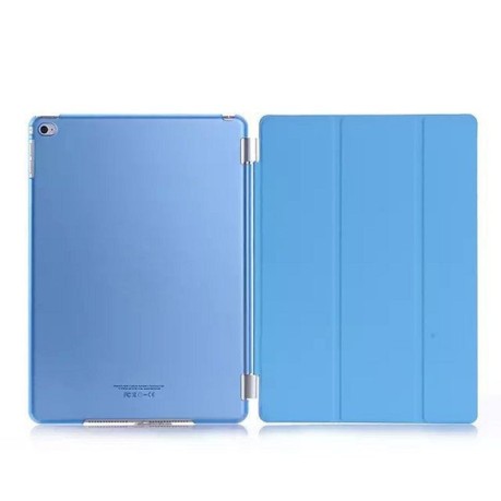 2 в 1 Чехол Smart Cover Sleep / Wake-up + Накладка на заднюю панель для на iPad Air 2-синий