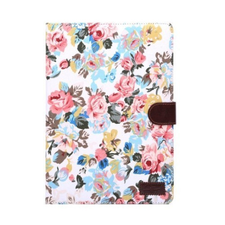 Кожаный Чехол Flower Case белый для iPad Air 2