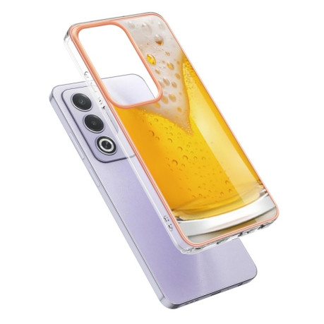 Протиударний чохол Electroplating IMD для OPPO A80 5G/A3 Pro Global - Beer