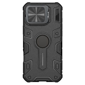 Противоударный чехол NILLKIN Black Rhino Prop MagSafe Magnetic на iPhone 16 Pro Max - черный
