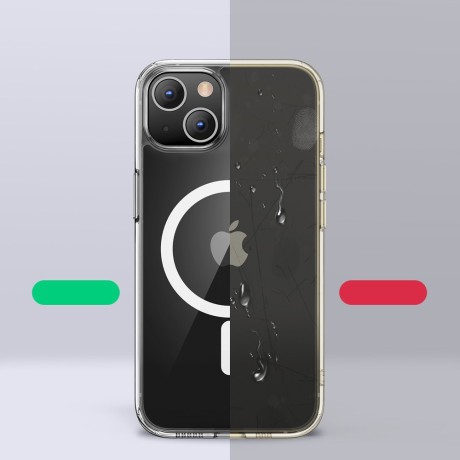 Оригинальный силиконовый чехол Ugreen gel flexible (MagSafe) для iPhone 13 Pro - прозрачный