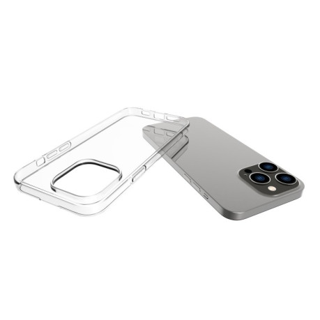 Силиконовый чехол для iPhone 14 Pro Max - прозрачный