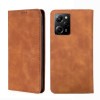 Чохол-книжка Retro Skin Feel Business Magnetic на Xiaomi Poco X5 Pro  - коричневий