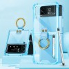 Протиударний чохол GKK Airbag для Samsung Galaxy Flip4 - синій