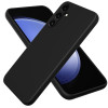 Силиконовый чехол Solid Color Liquid Silicone на Samsung Galaxy A15 5G - черный