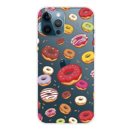 Чохол Painted Pattern для iPhone 13 Pro - Donuts