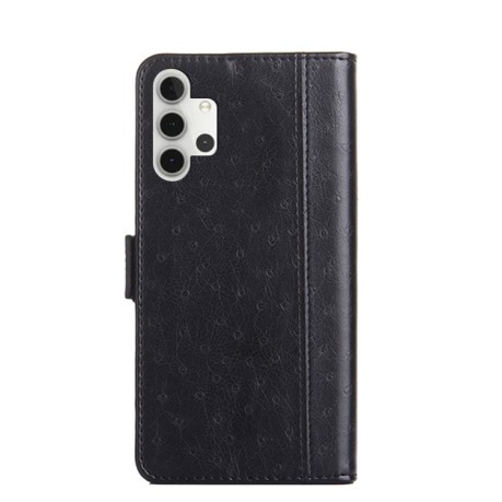Чехол-книжка Ostrich Texture для Samsung Galaxy A32 5G- черный