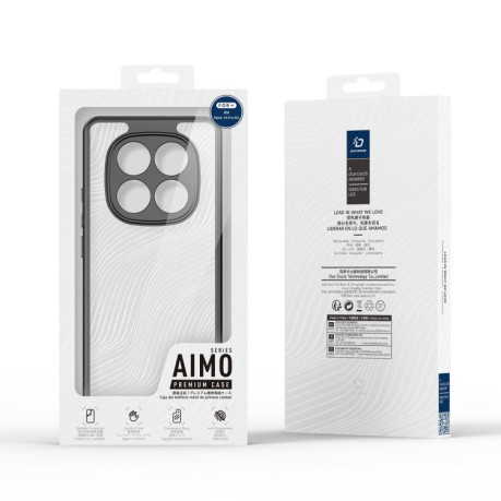 Протиударний чохол DUX DUCIS Aimo Series для Xiaomi Redmi Note 14 Pro 4G - чорний