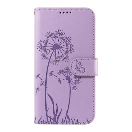 Чехол-книжка Dandelion Embossed Pattern Flip Leather на Xiaomi Redmi 15C 5G / 4G EU 173mm - фиолетовый
