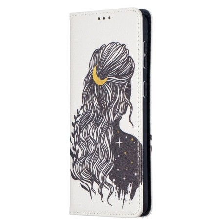 Чохол-книжка Colored Drawing Series Samsung Galaxy S21 Plus - Girl