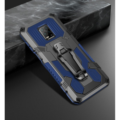 Противоударный чехол Armor Warrior для Xiaomi Redmi Note 9S - синий