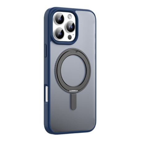 Протиударний чохол Mutural Armor Series MagSafe Magnetic Holder для iPhone 16 Pro Max - синій