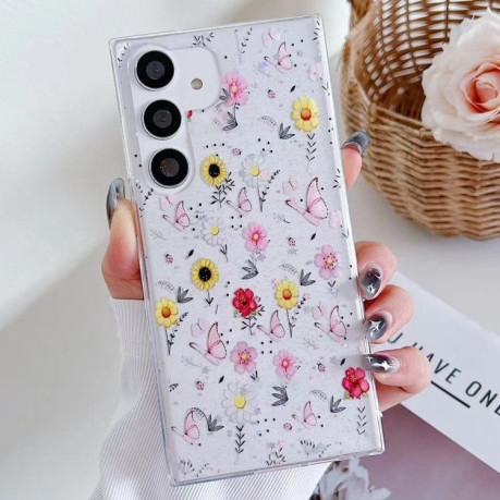 Чохол Spring Garden Epoxy TPU для Samsung Galaxy S24 FE 5G - Love of Butterfly