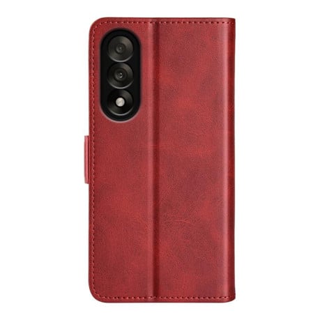 Чохол-книжка Dual-side Magnetic Buckle на OnePlus Nord 5/Ace 5 Ultra - червоний