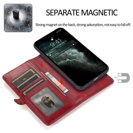 Чехол-книжка Strong Magnetic Detachable для iPhone 14/13 - красный