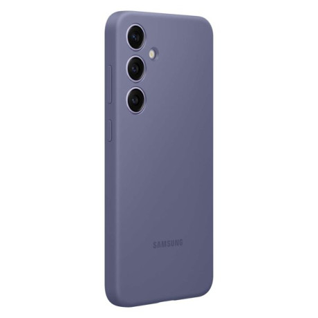 Оригинальный чехол Samsung Silicone Case для Samsung Galaxy S24+ - purple(EF-PS926TVEGWW)