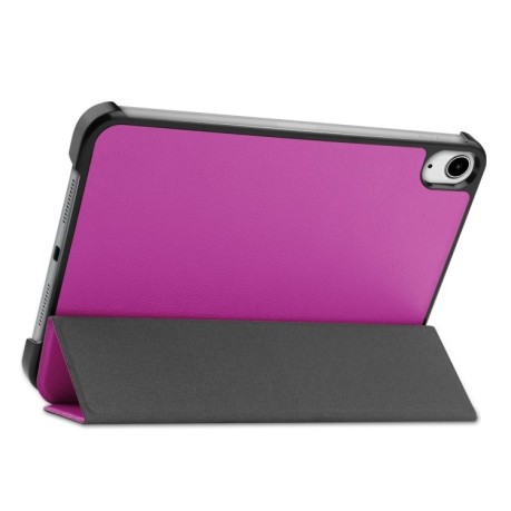 Чохол-книжка Custer Texture на iPad mini 6 - фіолетовий
