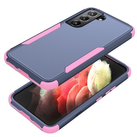 Противоударный чехол EsCase durable для Samsung Galaxy S23 5G - розово-голубой