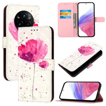 Чохол-книжка 3D Painting для Realme 14 Pro+ 5G - Flower