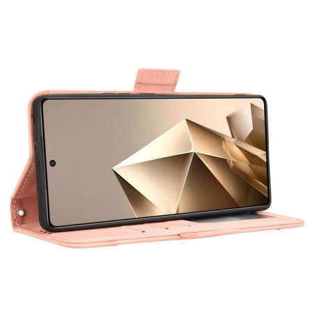 Чохол-книжка Skin Feel Calf на Infinix Note 50 4G / Note 50 Pro 4G - рожевий