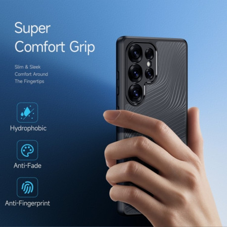 Противоударный чехол DUX DUCIS Aimo Series для Samsung Galaxy S25 Ultra 5G - черный