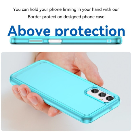 Противоударный чехол Candy Series для Samsung Galaxy M14 5G - синий