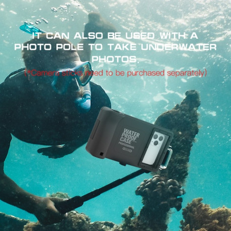 Водозахисний чохол RedPepper Left Button Universal Diving Waterproof -чорний