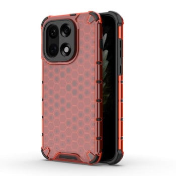 Противоударный чехол Honeycomb на OnePlus 15 5G — красный