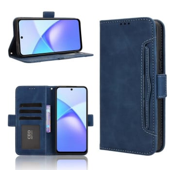 Чехол-книжка Skin Feel с мягкой фактурой Calf на Infinix Smart 10 / Tecno Pop 10 4G — синий